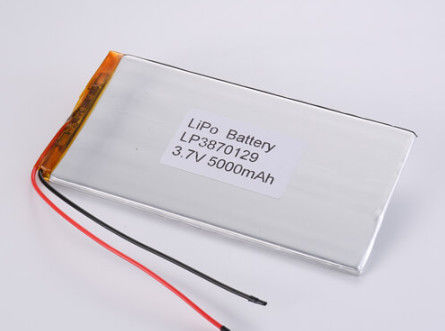 3.7V 5000mAh Li-Ionen-Batterie mit 2-3 Stunden Ladezeit OEM und ODM unterstützt