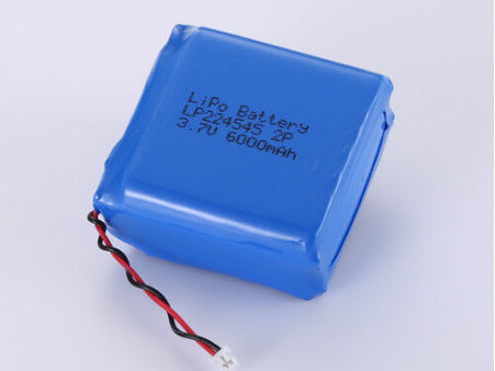 LP224545 3.7V 6000MAH Li-Ionen-Batterien Hersteller Hochkapazität LiPo-Pack mit 500 Zyklen Zyklusdauer bei -20°C bis 60°C
