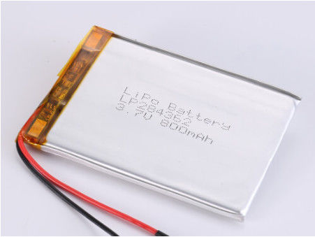 LP284362 3.7V 800MAH Li-Ionen-Batterien Hersteller LiPo-Pack mit Kurzschlussschutz und Sicherheit