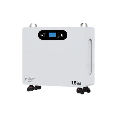 Wandmontierte 51.2V 300AH Lithium-Eisen-Phosphat-Batterie für die Energiespeicherung im Haushalt