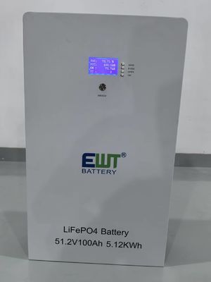 Premium EWT LiFePO4 51.2V 100Ah 5,12kWh Batterie für zuverlässige Solar- und Wohnmobilenergie