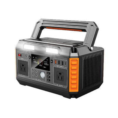 Portable Solar Energy Storage Power Station mit wartungsfreier Lithium-Ionen-Batterie und Lichtdesign