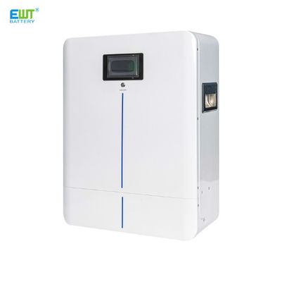 51.2V 100AH Wandmontierte Energiespeicherbatterie, Solar-Home-Energiespeicher Lithium-Eisen-Phosphat-Batterie