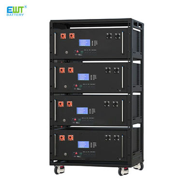 51.2V 200Ah Solarbatterie Lithium-Eisenphosphat Rack-Typ Energiespeicher mit RoHS-Zertifizierung und RS232 Kommunikation