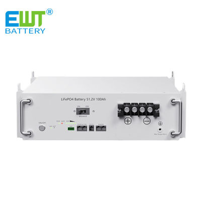 Li-Ion-Batterienhersteller 51.2v 100ah Solarbatterie Lithium-Eisenphosphat Großkapazität Notstromversorgungssystem