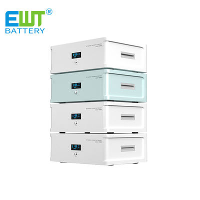 100Ah 48V Li-Ionen-Batterie Hersteller Haushalts-Hochleistungs-gestapeltes Solar-System optischer Speicherbatterie