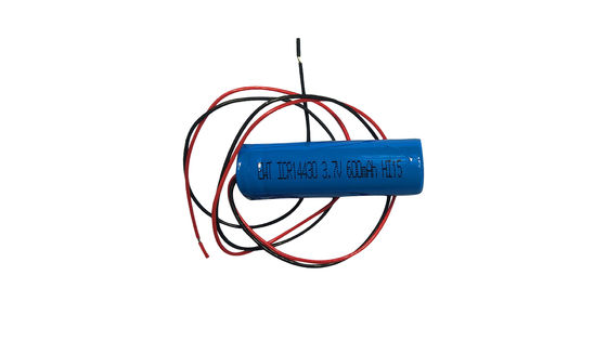 Lithium-Eisenphosphat-Akkupack ICR14430 3,7 V 600 mAh 14,6 V ± 0,2 V Ladespannung Lithium-Ionen-Akkupack
