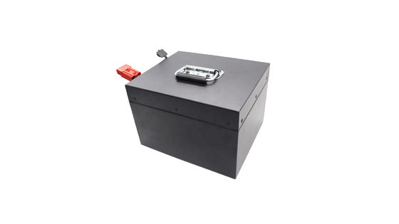 32700 72V 50AH Lithium-Ionen-Akkupack mit Schrumpffoliengehäuse, LiCoO2-Kathodenmaterialien, PCM-Schutz und Stecker
