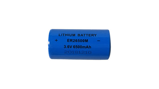 Hohe Betriebsspannung und kundenspezifische Endgeräte/Pins/Drähte/Anschlüsse Lithium Thionylchlorid Batterie ER26500M 3.6V 6500MAH