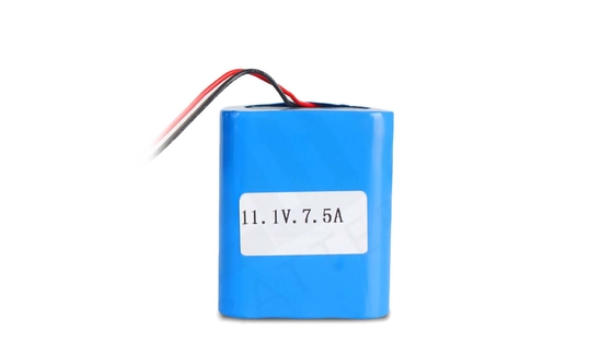 Hochleistungs-Li-Ionen-Akkupack 18650 11,1 V 7500 mAh wiederaufladbar für Stromversorgungen & Wechselrichtersysteme