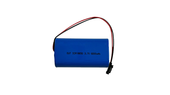 ICR18650 3.7V 6000mAh Lithium-Ionen-Batteriepack mit Sicherheitsschutz